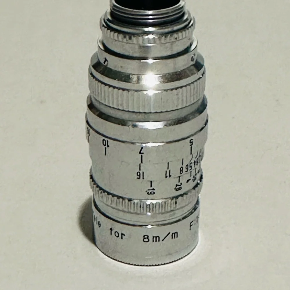 Vintage 8mm F1.9 Cine Tele Lens Lunar